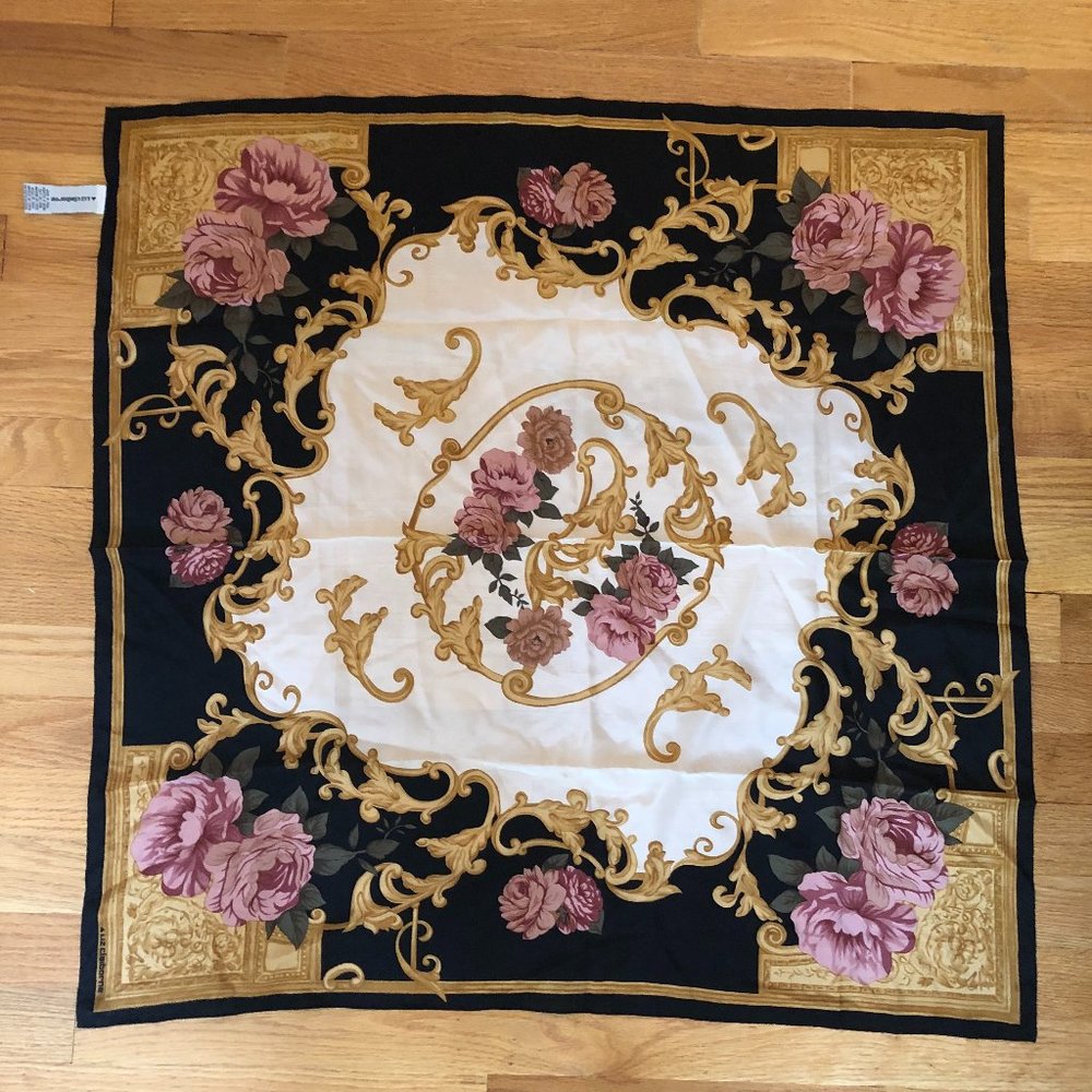 VINTAGE LIZ CLAIBORNE SILK SCARF|SALE